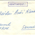 KENTTÄPOSTIKONTTORI 1963-SAVONLINNA LEIMATAKANA - pikkukuva 1