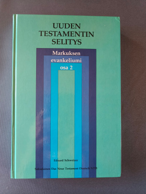 Scweizer,Eduard: Uuden testamentin selitys: Mark.ev osa 2