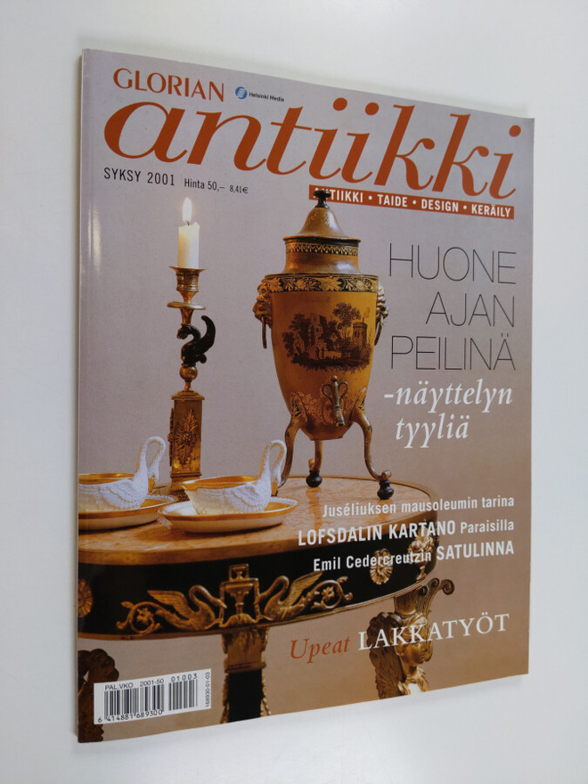 Glorian antiikki syksy 2001