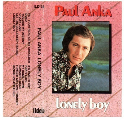 Paul Anka Lonely boy c-kasetti