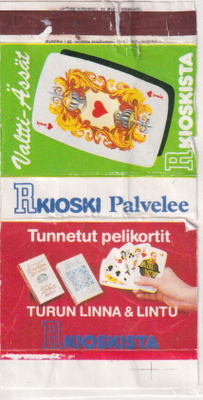 R. Kioski . Tunnetut pelikortit  .  s59