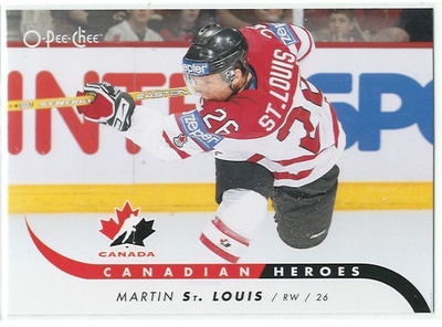 09-10 O-Pee-Chee Canadian Heroes #CB-MS Martin St. Louis