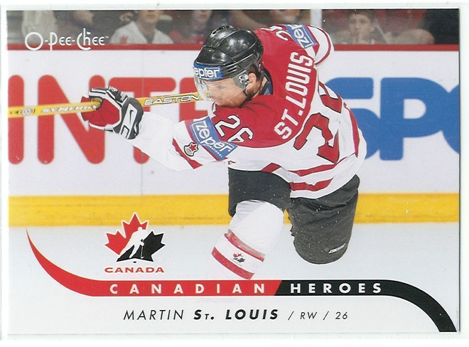 09-10 O-Pee-Chee Canadian Heroes #CB-MS Martin St. Louis