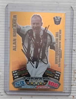 Alan Shearer Newcastle signed