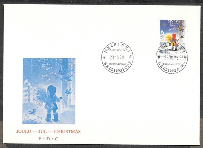 Joulu 1978 FDC (LAPE 832)