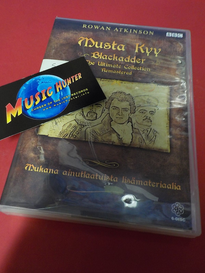 MUSTA KYY THE ULTIMATE COLLECTION UUSI 6DVD BOKSI