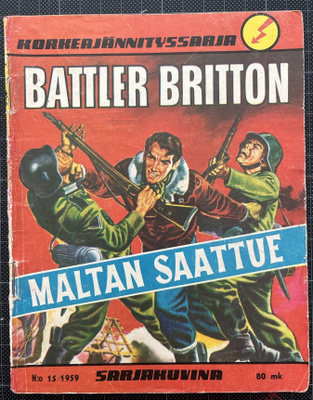 Korkeajännitys 1959 no:15; Battler Britton, Maltan saattue