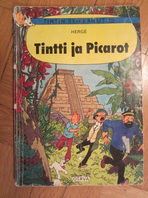 TINTIN SEIKKAILUT 18 1.PAINOS
