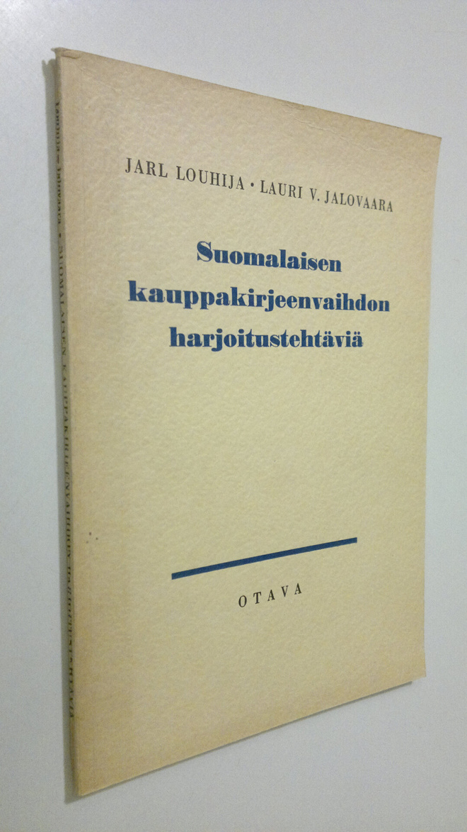 Jarl Louhija : Suomalaisen kauppakirjeenvaihdon harjoitus...