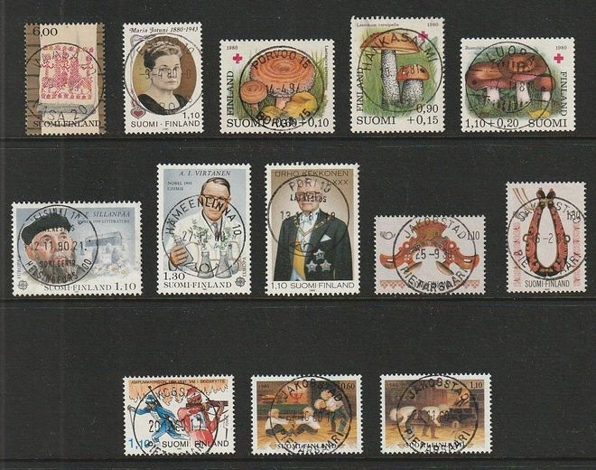 Vuoden 1980 merkit loistoleimattuina.