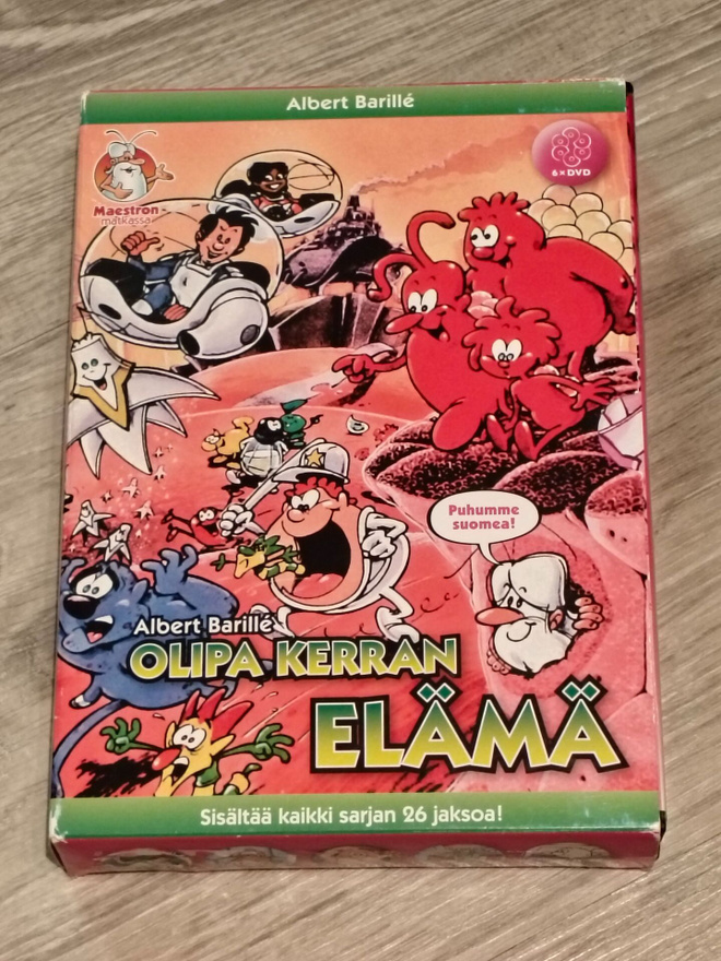 olipa kerran elämä - DVD boksi