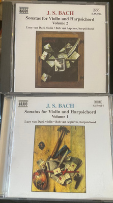 J. S. Bach: Sonatas for Violin and Harpsichord vol. 1 & 2