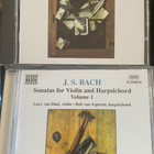 J. S. Bach: Sonatas for Violin and Harpsichord vol. 1 & 2 - pikkukuva 1