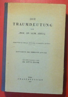 Prof. Dr. Sigm. Freud : Die Traumdeutung  1945