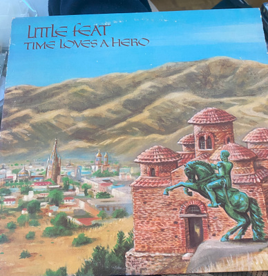 Little Feat: Time Loves a Hero 1977 LP
