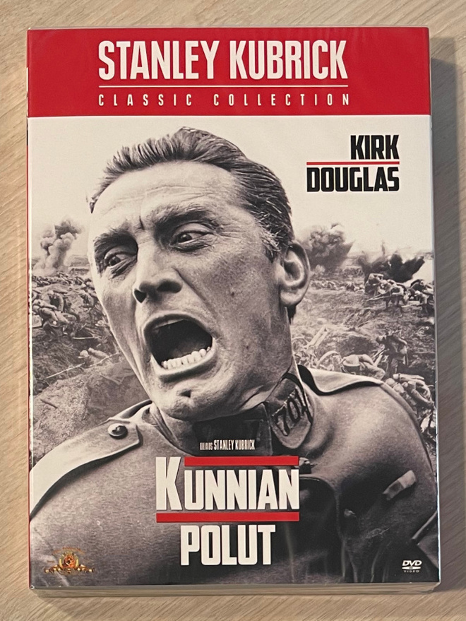 Stanley Kubrick: KUNNIAN POLUT (1957) Kirk Douglas (UUSI)
