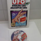 THE UFO WHIRLING CARD , HELICOPTER CARD + CD - pikkukuva 1