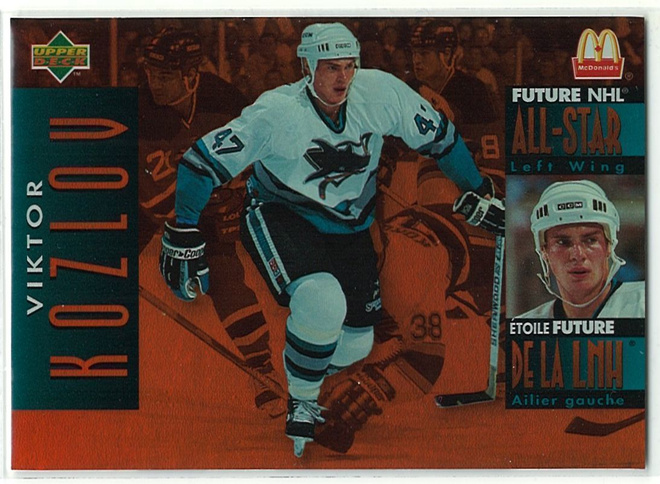 94-95 UD McDonald's Future NHL All-Star McD-33 Viktor Kozlov