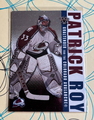 2002-03 Vanguard #27 Patrick Roy