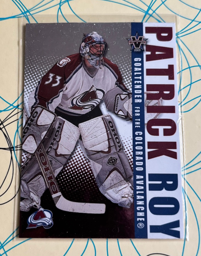 2002-03 Vanguard #27 Patrick Roy