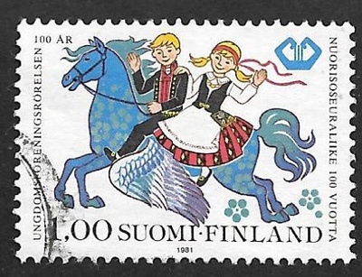 Nuorisoseuraliike 100v 1981 (LAPE 882) O