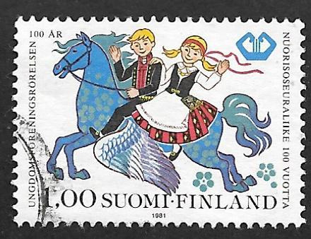 Nuorisoseuraliike 100v 1981 (LAPE 882) O