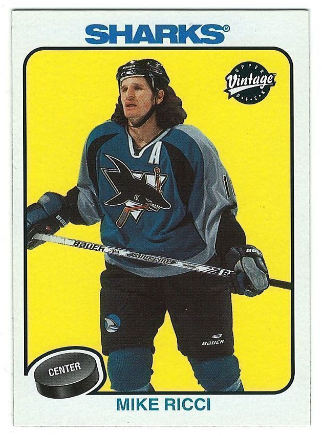 01-02 Upper Deck Vintage #212 Mike Ricci