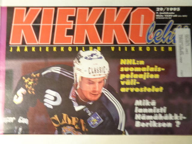 Kiekkolehti Nro 29/1995 (4.12)