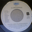 GLORIA ESTEFAN :: LIVE FOR LOVING YOU :: VINYYLI 7" 1991 - pikkukuva 4