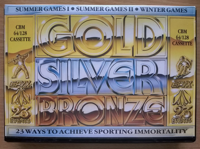 Gold Silver Bronze Commodore 64