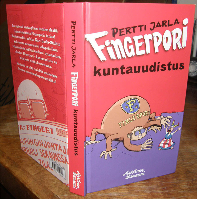 Pertti Jarla - Fingerpori kuntauudistus - Arktinen sid. 2012