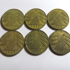 Saksa/Weimarin tasavalta reichspfennig 1929/ 6 erilaista - pikkukuva 1