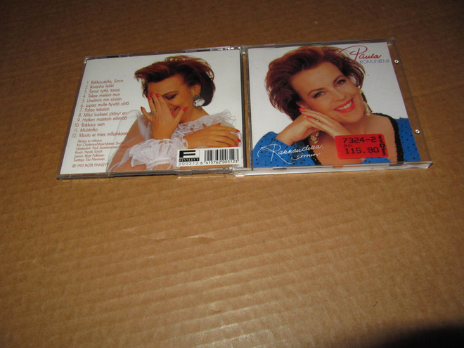 Paula Koivuniemi CD Rakkaudella Sinun v.1993  GREAT!