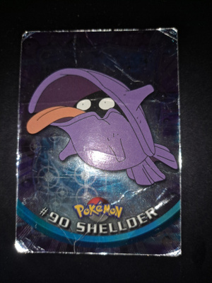Pokémon Topps #90 Shellder holographic card