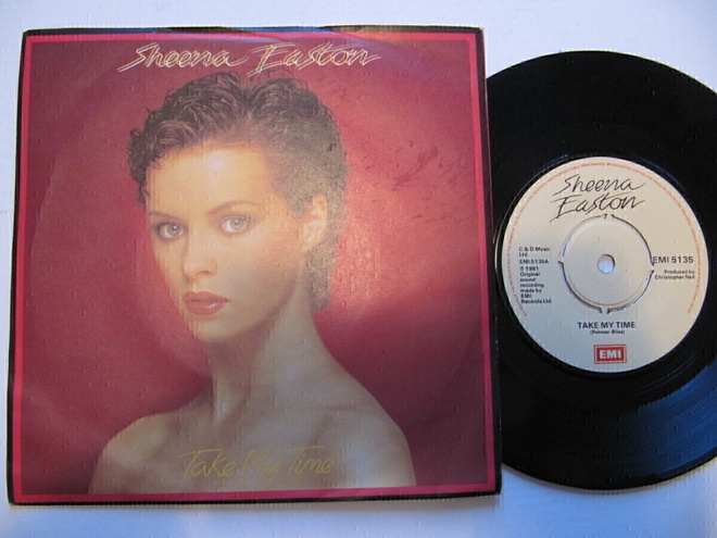 Sheena Easton Take My Time 7" sinkku