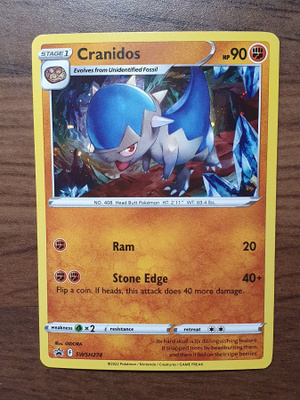 Pokemon Cranidos SWSH274 Holo Promo