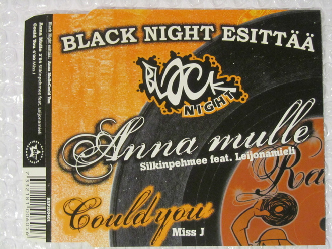 Various • Black Night Esittää Anna Mulle / Could You CDS