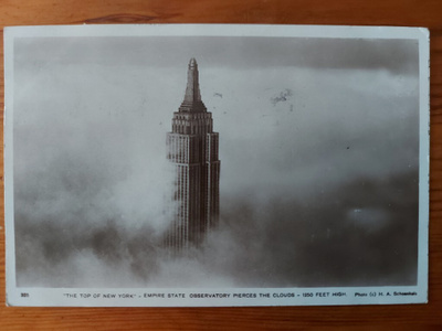 The Top of New York. Empire State building.. k. 1931