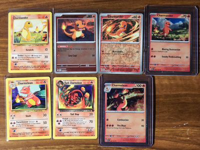 Pokémon Charmander & Charmeleon