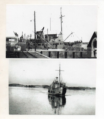 PUKKIO-yhteysalus 1939-1980, kaksi valokuvakopiota