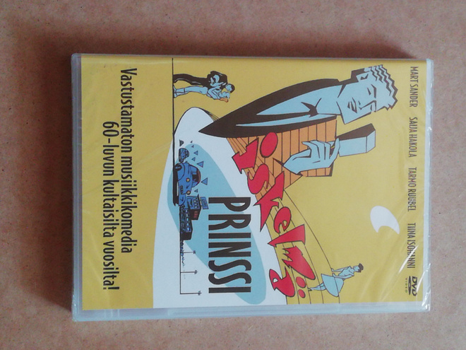 ISKELMÄPRINSSI DVD MUOVEISSA RARE OOP