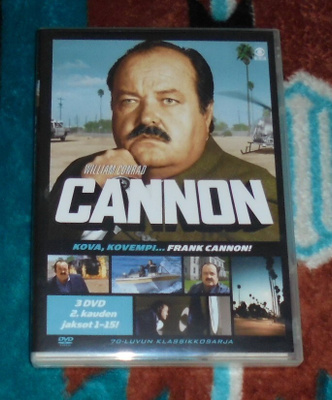 CANNON ~ kausi 2 Jaksot 1-15 ~ 3 DVD M-/M-