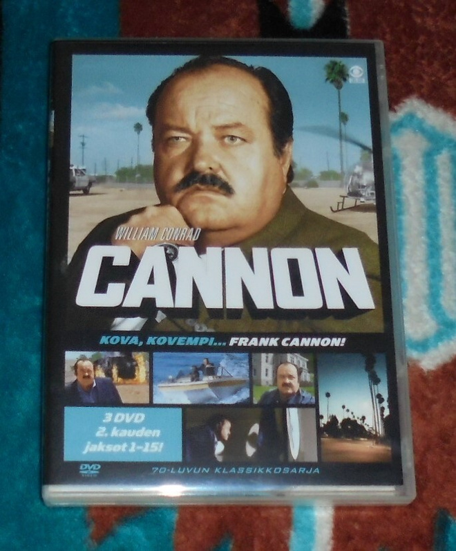 CANNON ~ kausi 2 Jaksot 1-15 ~ 3 DVD M-/M-