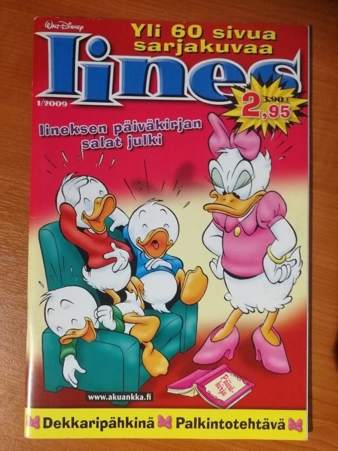 Iines lehti 3 kpl, Nro 1, 3 ja 4 / 2009