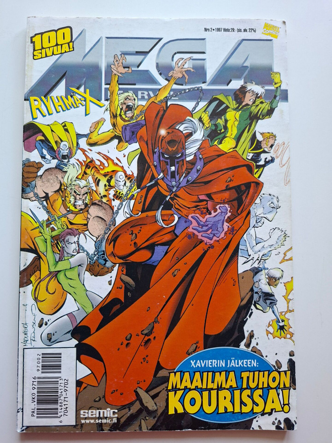 Mega-Marvel 1997/02: Ryhmä-X: Maailma Tuhon kourissa