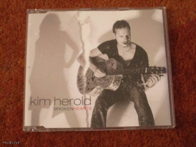 KIM HEROLD - BROKEN HEARTS CD SINGLE PROMO ( humane )