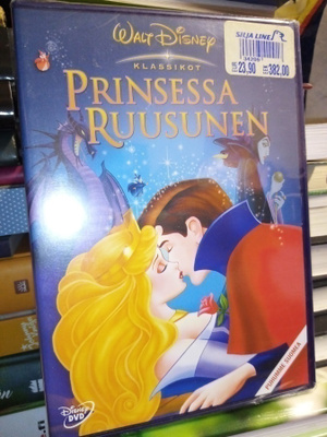 DVD PRINSESSA RUUSUNEN ( UUSI) SIS POSTIKULU
