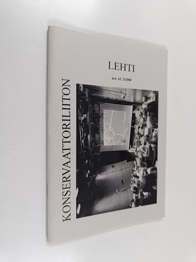 Konservaattoriliiton lehti nro 62, 3/2000