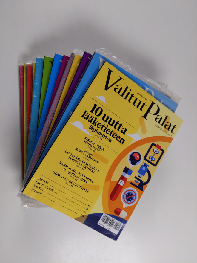Valitut palat vuosikerta 2017 (1-12+erikoisnumero)