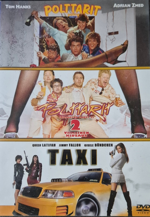 Polttarit (1984) Polttarit 2 (2007) Taxi (2004) -DVD